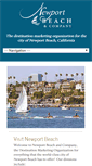 Mobile Screenshot of newportbeachandco.com
