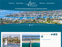 Tablet Screenshot of newportbeachandco.com